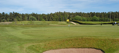 13 th green edzell g.c